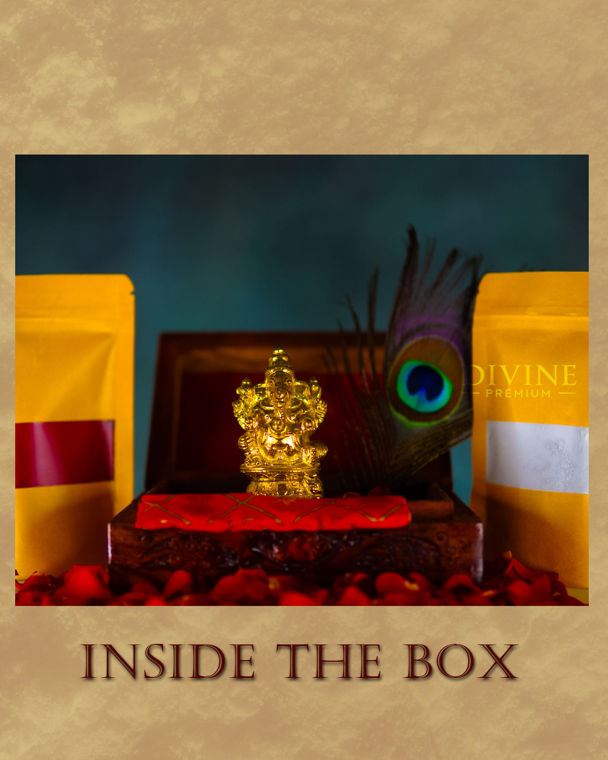 Special Vinayagar Handmade Brass Idol (4 inch)