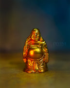 Lord Kuberar Handmade Brass Idol (4 inch)