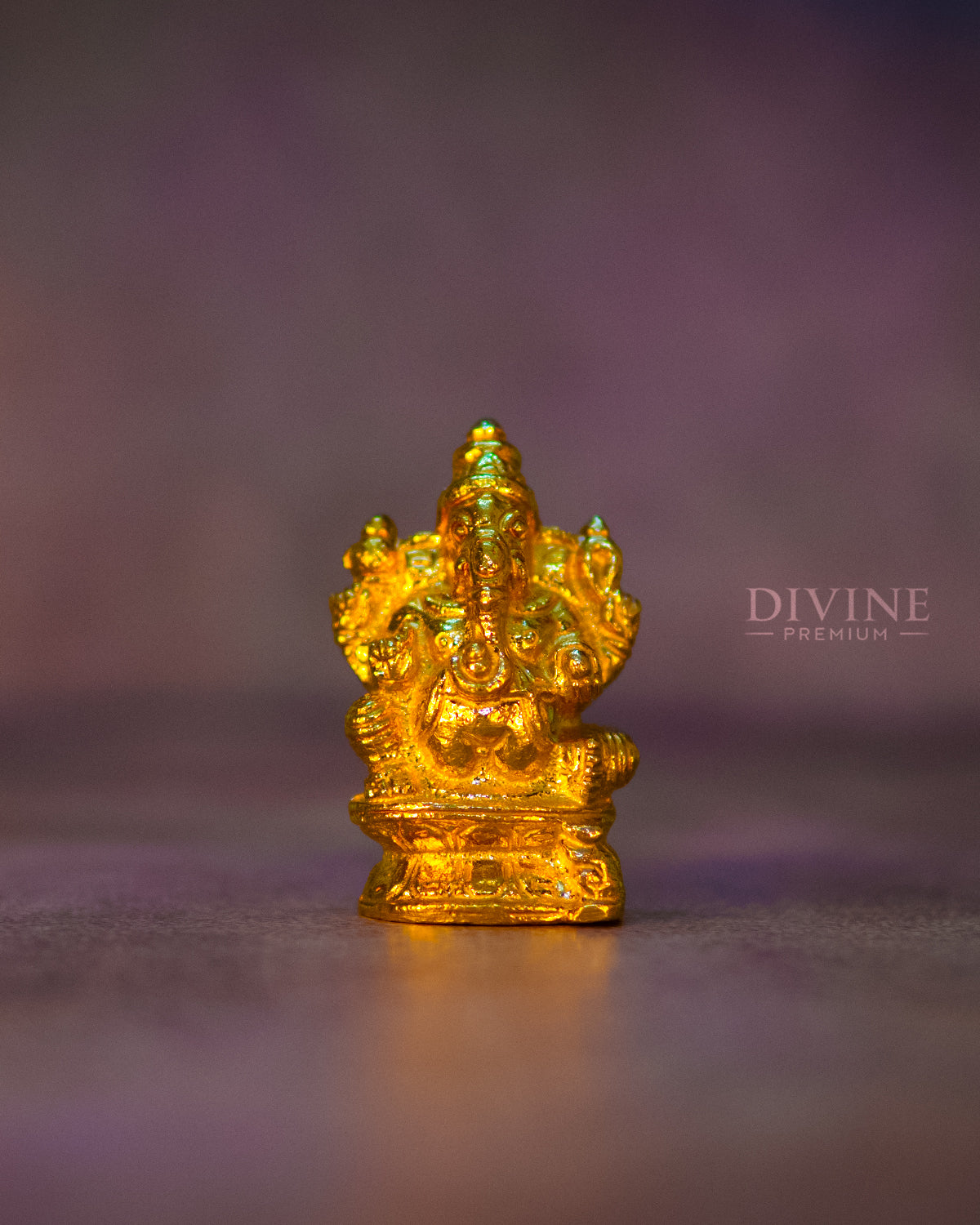 Special Vinayagar Handmade Brass Idol (4 inch)