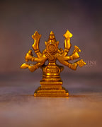 Varaahi Amman Handmade Brass Idol (4 inch)