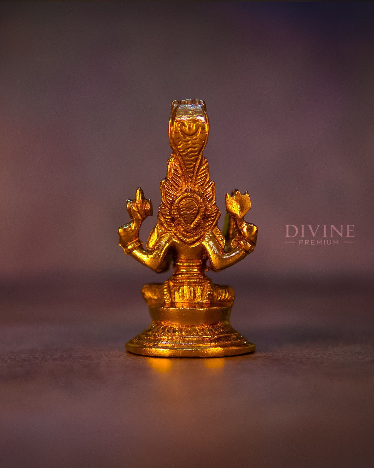 Goddess Maariyamman Handmade Brass Idol (4 inch)